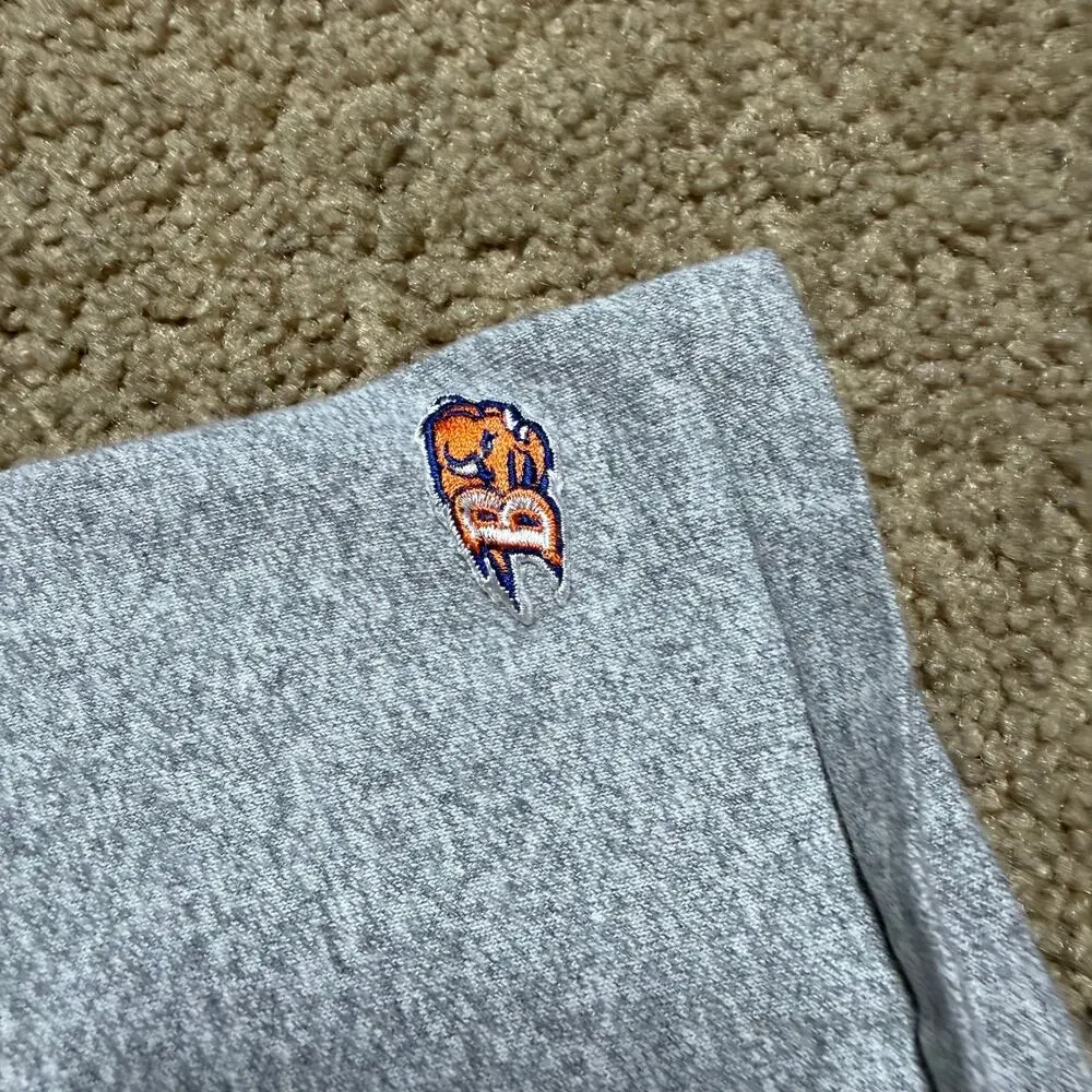 Vintage 90s Bucknell‎ University T Shirt Mens sz XL gray NCAA Bison